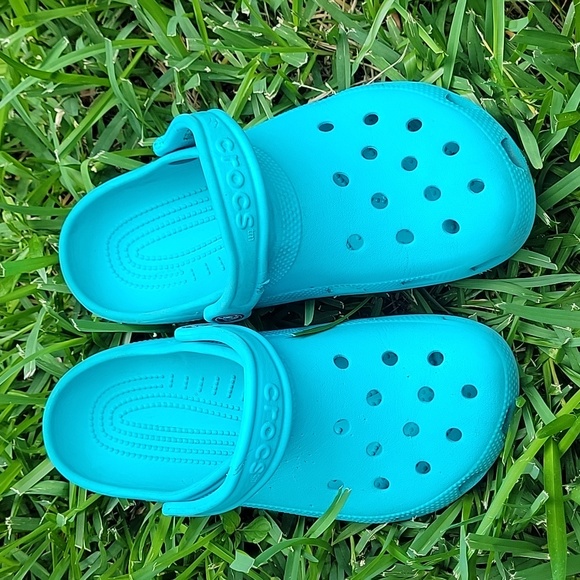 CROCS Shoes Crocs Aqua Blue Size 5 Womens Or 7 Mens Poshmark